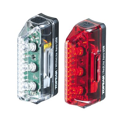 Превью  Комплект велофонарей TOPEAK Aero USB Combo TMS075 (по 3 диода) (TMS075)